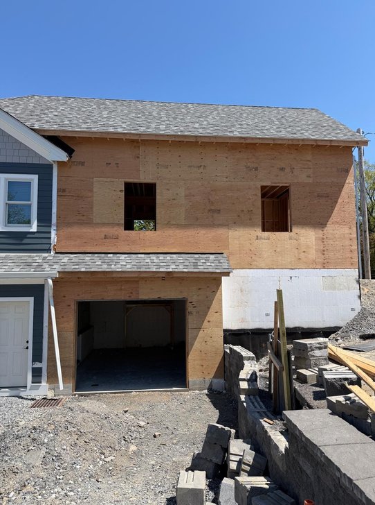 North Valley Exteriors crew on the job