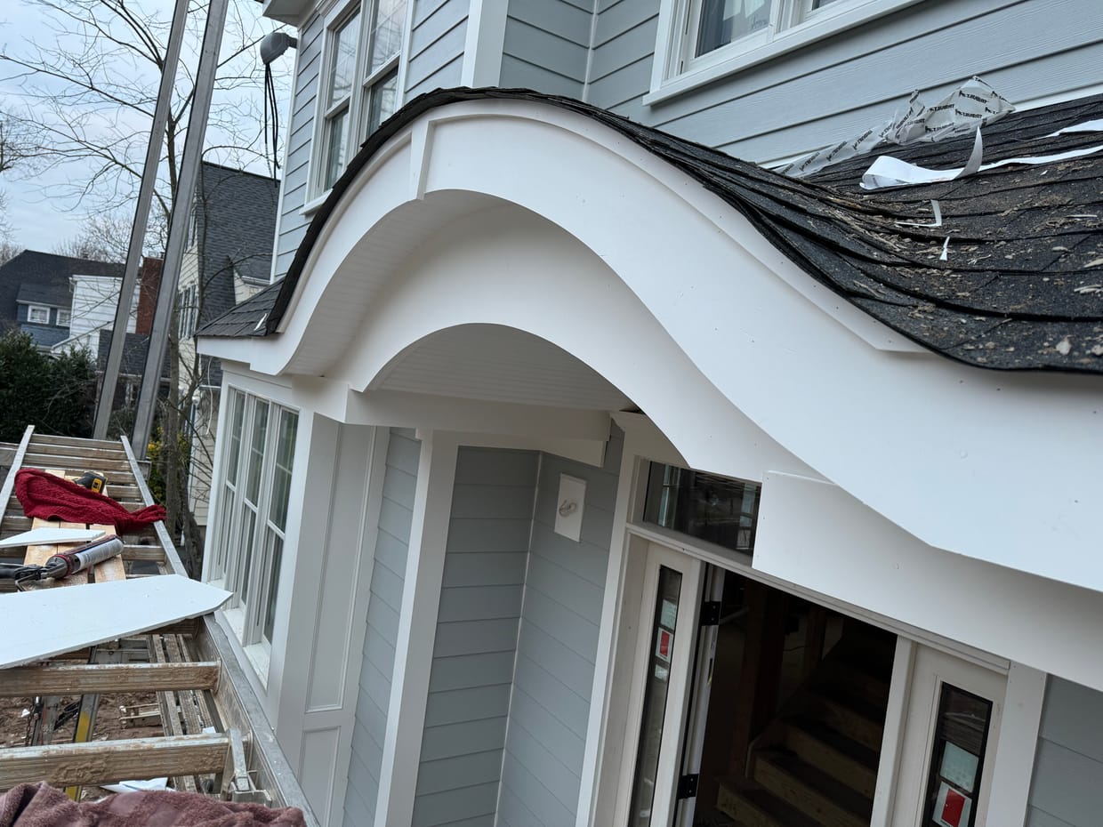 Crisp trim, soffit, and fascia detailing